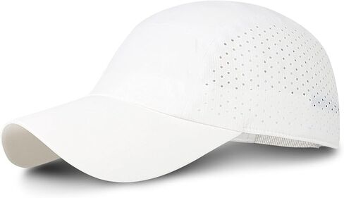 Seamless Baseball Cap for Men and Women UPF50+ Moisture-Wicking Quick-Dry Sun Cap Suitable for Golf and Running in Saudi Arabia