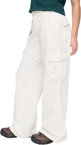 Outdoor Voices RecTrek Cargo Pant, Women’s Mid-Rise Stretch Cargo Pants, Water-Repellent Performance Fabric in Saudi Arabia