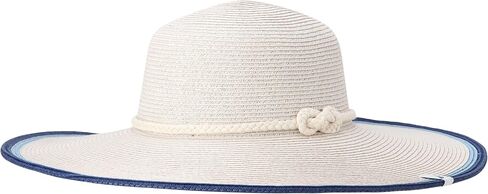 Nautica Womens Straw Hat - Short and Wide Brim Lightweight Sun Hats for Women - Sun Protection Hat for Beach & Travel in Kuwait