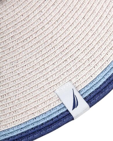 Nautica Womens Straw Hat - Short and Wide Brim Lightweight Sun Hats for Women - Sun Protection Hat for Beach & Travel in Kuwait