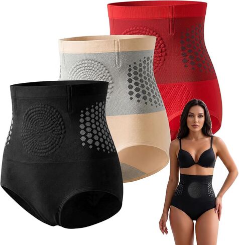 4-in-1 Micro-Particle Sculpting Shorts, Shapewear Tummy Control Underwear, Comfort High Waist Panties for Women in Kuwait