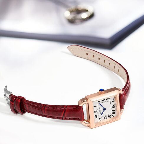 7Pcs Wholesale Watches Chic Leather Band Analog Quartz Wristwatch Vintage One Week Dress Watches Set in Kuwait
