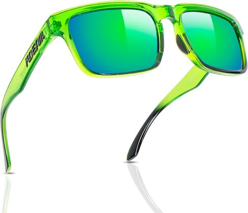 Big Head Sunglasses for Men, 155mm Wide XXL Polarized Sunglasses, TR90 No-Pinch Fit Frame in Saudi Arabia