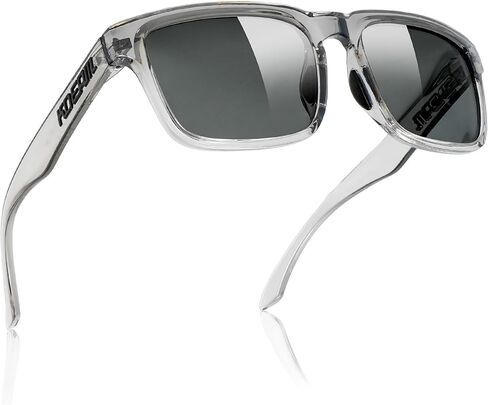 Big Head Sunglasses for Men, 155mm Wide XXL Polarized Sunglasses, TR90 No-Pinch Fit Frame in Kuwait