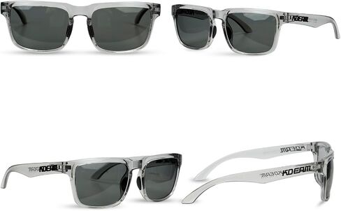 Big Head Sunglasses for Men, 155mm Wide XXL Polarized Sunglasses, TR90 No-Pinch Fit Frame in Kuwait
