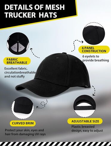 10 Pack Baseball Caps Adjustable Plain Hats Unisex Sport Blank Caps for Men Women in Saudi Arabia