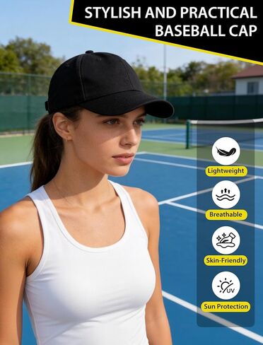 10 Pack Baseball Caps Adjustable Plain Hats Unisex Sport Blank Caps for Men Women in Saudi Arabia