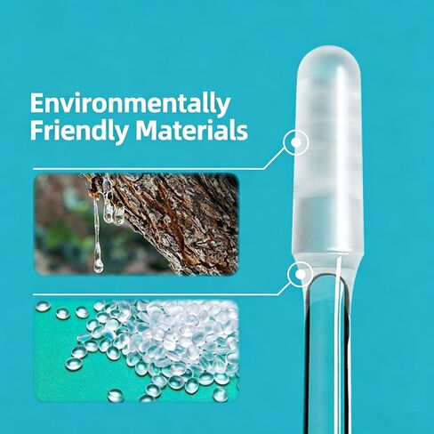 48 Pcs Reusable Sticky Ear Wax Removal Kit, Soft Sticky Ear Cleaner with Transparent Rod, Washable Ear Wax Removal Tool for Sensitive Ears, Gentle Ear Picking Wand, Eco-Friendly & Safe（2 Box) in Saudi Arabia