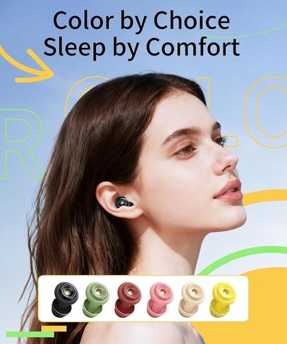 Ear Plugs for Sleeping 45dB Reusable Noise Cancelling Ear Plugs with 8 Eartips and Travel Case for Concerts, Snoring, Travel, Study Sleeping earplugs(Black) in Saudi Arabia