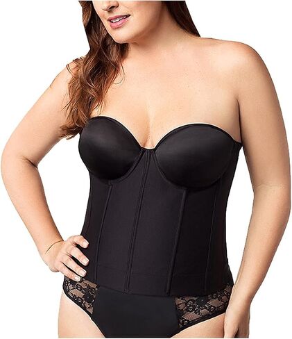 Longline Strapless Bustier in Kuwait