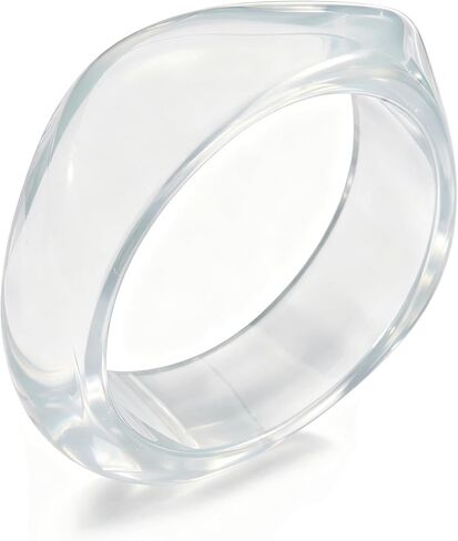 Acrylic Chunky Bangle Bracelets for Women,Colorful Irregular Punk Resin Bangle Wide Geometric Bracelet Halloween in Saudi Arabia