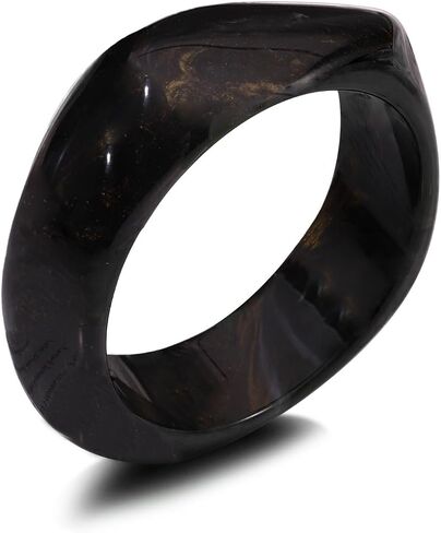 Acrylic Chunky Bangle Bracelets for Women,Colorful Irregular Punk Resin Bangle Wide Geometric Bracelet Halloween in Saudi Arabia