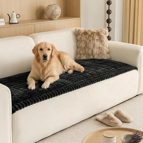 LiveGo Pet Couch Cover for Dogs, Non-Slip & Washable Sofa Protector, Scratch Resistant Furniture Cover for Couches in Saudi Arabia