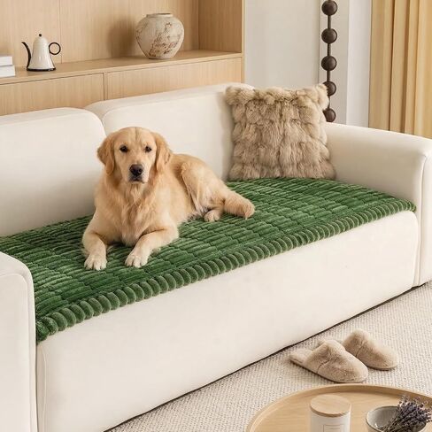 LiveGo Pet Couch Cover for Dogs, Non-Slip & Washable Sofa Protector, Scratch Resistant Furniture Cover for Couches in Saudi Arabia