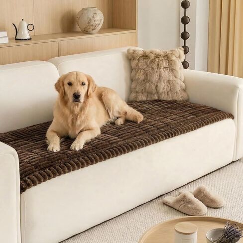 LiveGo Pet Couch Cover for Dogs, Non-Slip & Washable Sofa Protector, Scratch Resistant Furniture Cover for Couches in Saudi Arabia