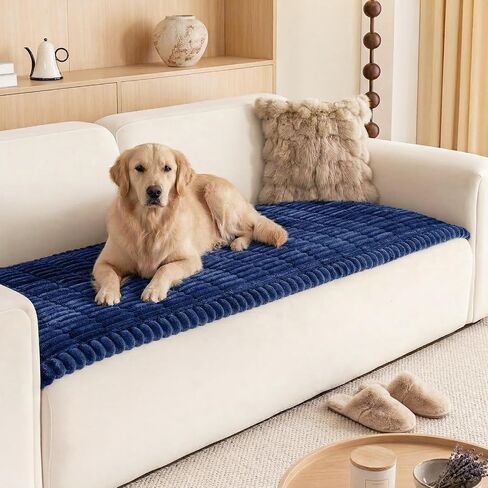 LiveGo Pet Couch Cover for Dogs, Non-Slip & Washable Sofa Protector, Scratch Resistant Furniture Cover for Couches in Saudi Arabia