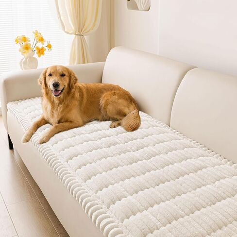 LiveGo Pet Couch Cover for Dogs, Non-Slip & Washable Sofa Protector, Scratch Resistant Furniture Cover for Couches in Saudi Arabia
