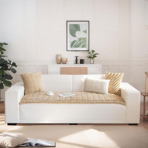 LiveGo Pet Couch Cover for Dogs, Non-Slip & Washable Sofa Protector, Scratch Resistant Furniture Cover for Couches in Saudi Arabia