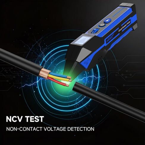 NOYAFA NF-821 GFCI Outlet Tester with High Definition LCD Display, Electric Voltage Tester for Standard 3-Wire 120V Electrical Receptacle, AC Voltage Socket Checker in Kuwait