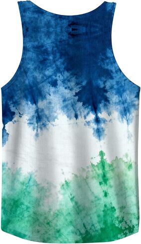 Mens Tank Tops Summer Sleeveless Shirts Graphic Beach Vest Patriotic 4th of July Muscle Workout Tank Top for Men in Saudi Arabia