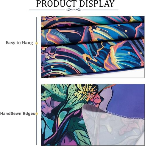 Heopapin Blacklight Great Ocean Wave Tapestry Magical Tree of Life Tapestries UV Reactive Neon Sea Wall Hanging Vintage Aesthetic Galaxy Space Wall Art for Bedroom Living Room 59.1x78.7inch in Saudi Arabia