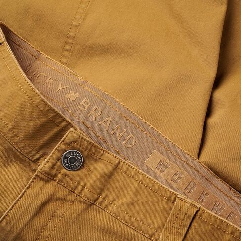 شورت رجالي من Lucky Brand للرجال ذو لوحة أمامية مزدوجة مع خصر مريح in Kuwait