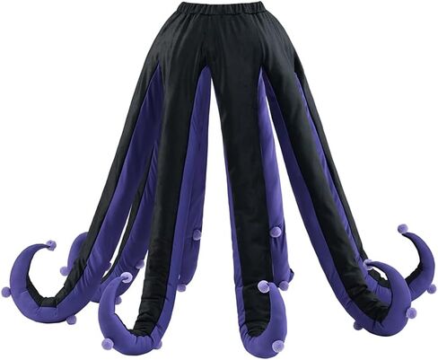 Women Octopus Costume Halloween Octopus Tentacles Dress Skirt | Sea Witch Villain Costume Skirt for Adult,Christmas Dress Up in Saudi Arabia