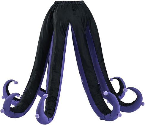 Women Octopus Costume Halloween Octopus Tentacles Dress Skirt | Sea Witch Villain Costume Skirt for Adult,Christmas Dress Up in Saudi Arabia