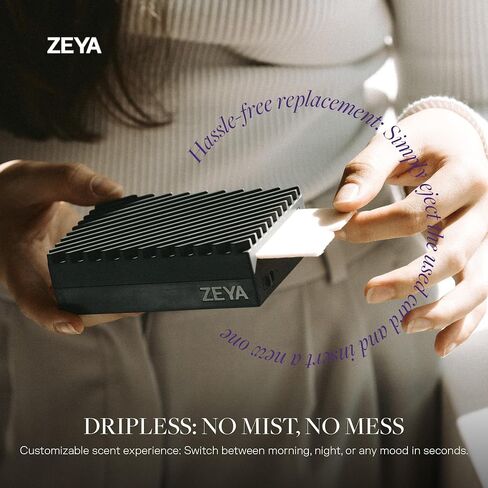 ZEYA - Welcome Fragrance Card Refills - for Portable Diffuser, BlackBerry Grapefruit Vetiver Scent for Home, Office & Car - 3 Pack in Kuwait