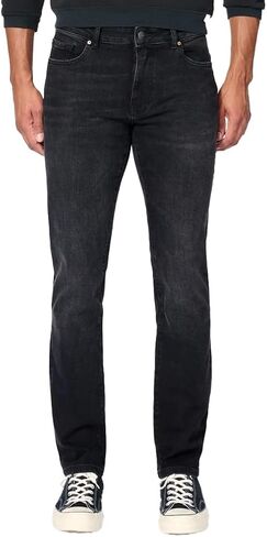Men's AMS Slim Jeans – Mid Rise, Slim Silhouette, Tailored Fit in Kuwait
