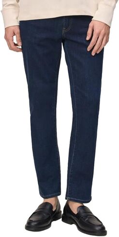 Men's AMS Slim Jeans – Mid Rise, Slim Silhouette, Tailored Fit in Kuwait