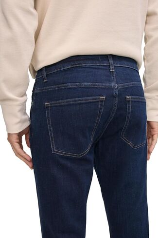 Men's AMS Slim Jeans – Mid Rise, Slim Silhouette, Tailored Fit in Kuwait