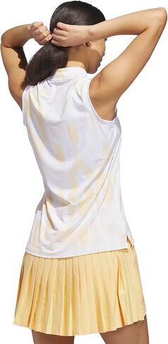 adidas Women's Ultimate365 Tour Printed Sleeveless Polo in Kuwait