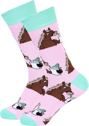 Barrel Down South Derby Men's Fashion Dress Socks - Funny Novelty Unique Gift - Gift For Horse Lovers - Kentucky Horse Racing in Saudi Arabia