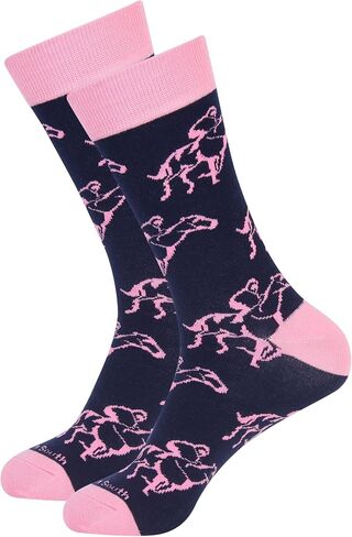 Barrel Down South Derby Men's Fashion Dress Socks - Funny Novelty Unique Gift - Gift For Horse Lovers - Kentucky Horse Racing in Saudi Arabia