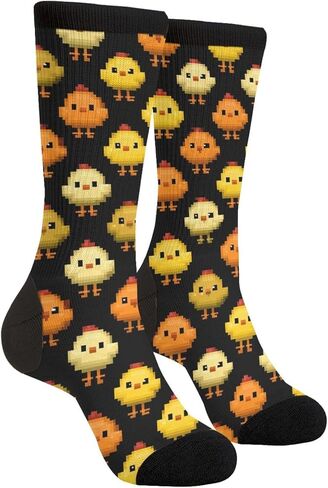 Rutuioy Men Women Funny Crazy Novelty Crew Tube Socks, Casual Athletic Sport Dress Socks in Saudi Arabia