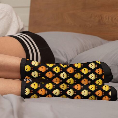 Rutuioy Men Women Funny Crazy Novelty Crew Tube Socks, Casual Athletic Sport Dress Socks in Saudi Arabia