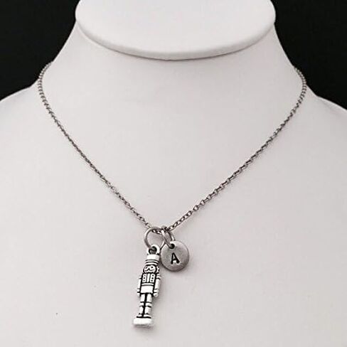 Best friend necklace, nutcracker necklace, Christmas necklace, bff necklace, sister, friendship jewelry, personalized, initial, monogram in Kuwait