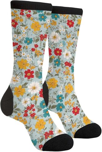 Rutuioy Men Women Funny Crazy Novelty Crew Tube Socks, Casual Athletic Sport Dress Socks in Saudi Arabia