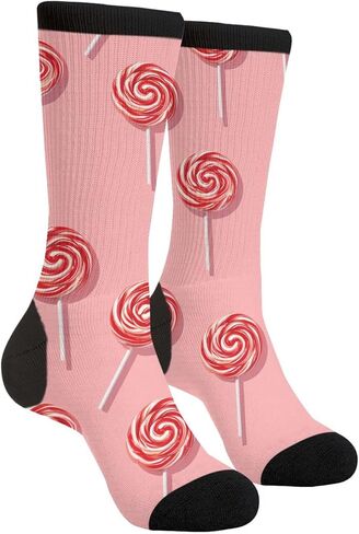 Rutuioy Men Women Funny Crazy Novelty Crew Tube Socks, Casual Athletic Sport Dress Socks in Saudi Arabia