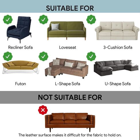 Cloud Like Sofa Cover %100 Pure Cotton, Gauze Couch Covers for Sectional, 3 Seater, 4 Seater Sofa, Extra Large 4 Layered Muslin Natural Fabric, Washable Couch Cover (Cream, 95x150" / 240x380 cm) in Saudi Arabia