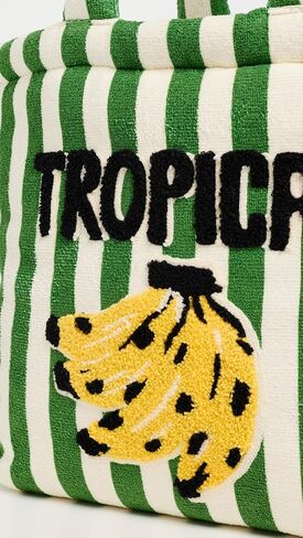 FARM Rio Women's Stripe Banana Tropical Tote in Kuwait