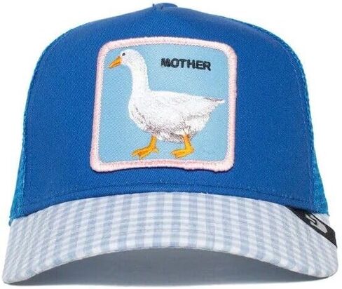 Goorin Bros. The Farm Animal “Mother Goose" Limited Edition SnapBack Baseball Cap Trucker Hat, Limited Edition Mother Day Edition Navy in Kuwait