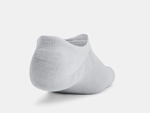 جوارب Under Armour UA Essential فائقة الانخفاض، للجنسين، 6 قطع | يناسب الرجال 7-8.5، ويناسب النساء 6-10 in Kuwait