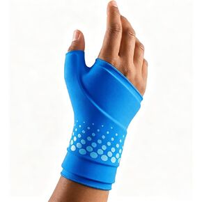 Wearable Thumb & Wrist Ice Pack Wrap, Reusable Hot/Cold Gel Hand Ice Pack with Ergonomic Fit, M/L Size for Soreness,Fatigue in Saudi Arabia