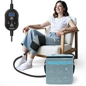 Cold Therapy Machine for Knee After Surgery, Programmable Ice Therapy System for Knee Replacement Recovery, Cryotherapy Pain Relief with Compression Pad for Shoulder/Arm/Hip/Ankle in Saudi Arabia