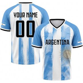 Custom 2026 National Soccer Jersey for Kids Youth Adult Personalized Flag Design Name Number Gift for Fans Jerseys in Saudi Arabia