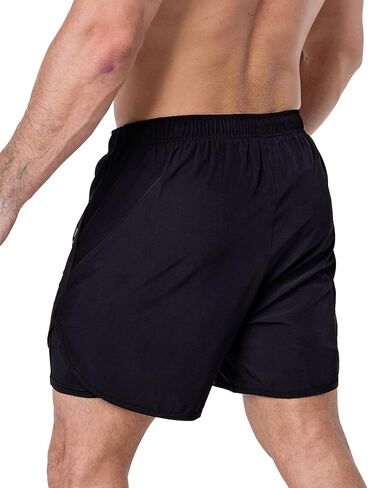 JZCreater Mens Shorts, 2-in-1 Athletic Workout Running Shorts with Liner, 2 Inner Pocket, Quick Dry Gym Shorts for Men in Saudi Arabia