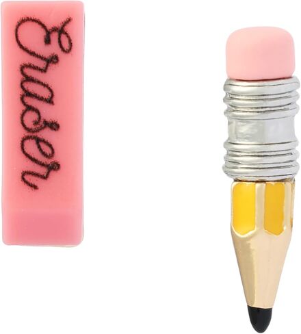 Betsey Johnson Jewelry Women's Best In Class Mismatched Eraser Stud Earrings in Kuwait
