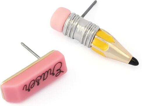 Betsey Johnson Jewelry Women's Best In Class Mismatched Eraser Stud Earrings in Kuwait